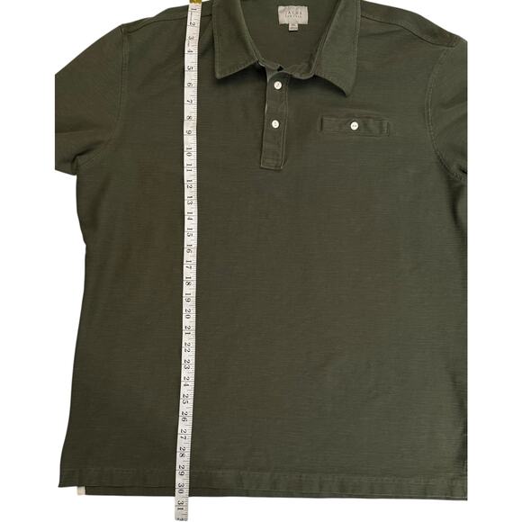 JACHS New York Men’s 2XL Polo Shirt Olive Green Stretch Cotton Blend Casual Wear - Picture 11 of 11